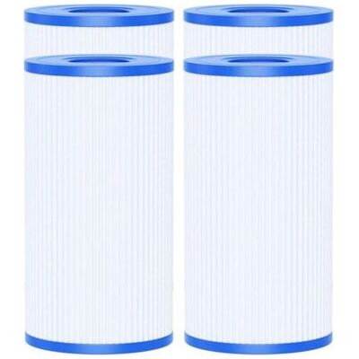 SCORPIO Set Di 4 Filtri Per Piscina Tipo A O C, Compatibili Con Le Cartucce Filtranti Easy Set 29000e/59900e, Per Piscine Fuori Terra, Dimensioni 203 Mm X 106 Mm. SCORPIO Set Di 4 Filtri Per Piscina Tipo A O C, Compatibili Con Le Cartucce Filtranti Easy Set 29000e/59900e, Per Piscine Fuori Terra, Dimensioni 203 Mm X 106 Mm.