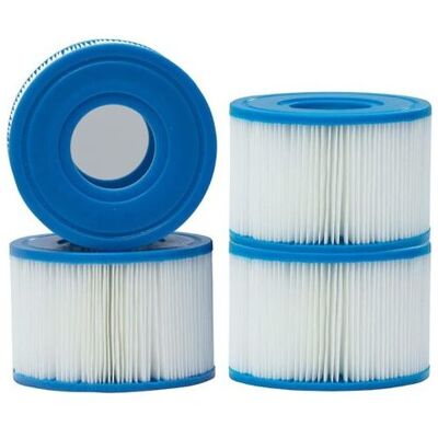 SCORPIO Confezione Da 4 Cartucce Filtro Intex Type S1 Per Filtri Per Vasche Idromassaggio, Cartucce Di Ricambio Per Intex S1, Type SCORPIO Confezione Da 4 Cartucce Filtro Intex Type S1 Per Filtri Per Vasche Idromassaggio, Cartucce Di Ricambio Per Intex S1, Type