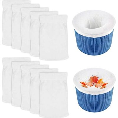 BARKBUSTERS Age Piscine Chaussettes D'Écumeur,10 Chaussettes De Skimmer De Piscine,filtre De Piscine,panier De Skimmer,protection De Filtre,prefiltre Pour Piscine,pool Skimmer Socks Pour Filtres,chaussettes Skimm BARKBUSTERS Age Piscine Chaussettes D'Écumeur,10 Chaussettes De Skimmer De Piscine,filtre De Piscine,panier De Skimmer,protection De Filtre,prefiltre Pour Piscine,pool Skimmer Socks Pour Filtres,chaussettes Skimm