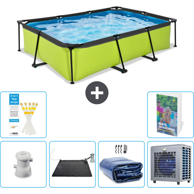 EXIT TOYS Exit-toys Piscina Exit Rettangolare - 300x200x65 Cm - 7-pezzi S216 EXIT TOYS Exit-toys Piscina Exit Rettangolare - 300x200x65 Cm - 7-pezzi S216