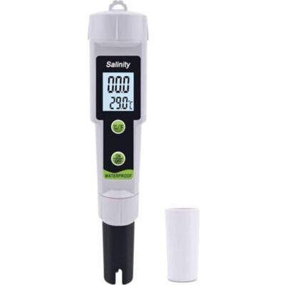 BRAST Misuratore Di Salinità 0–199,9 Ppt, Tester Di Sale Per Piscine, Misuratore Di Salinità Digitale A Penna Per Piscine Per Misurare La Salinità In Acqua Di Mare E Acqua Salata BRAST Misuratore Di Salinità 0–199,9 Ppt, Tester Di Sale Per Piscine, Misuratore Di Salinità Digitale A Penna Per Piscine Per Misurare La Salinità In Acqua Di Mare E Acqua Salata
