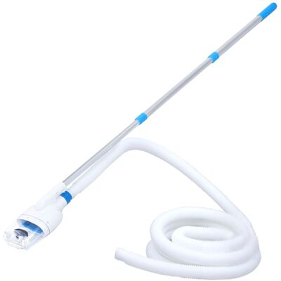 Aspirapool vidaXL - Per piscine fuori terra, Bianco e blu Aspirapool vidaXL - Per piscine fuori terra, Bianco e blu