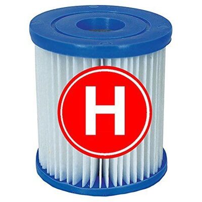 Cartuccia Filtro Piscina Modello H di Intex - Lavabile e Fine Cartuccia Filtro Piscina Modello H di Intex - Lavabile e Fine