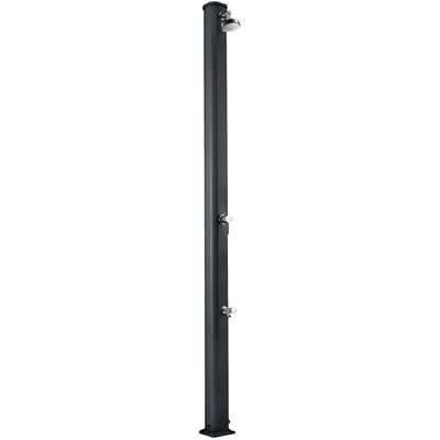 ARKEMA DESIGN Doccia Solare Da Giardino 25l Miscelatore E Lavapiedi Arkema Jolly S Grigio Antracite ARKEMA DESIGN Doccia Solare Da Giardino 25l Miscelatore E Lavapiedi Arkema Jolly S Grigio Antracite