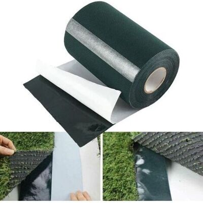 BARKBUSTERS 10mx15cm Ruban Adhésif Pour Gazon Ruban De Tapis Auto-adhésif Bande Artificielle De Couture D'Herbe, Tapis De Pelouse Bande Adhésive Fixation Verte Ruban De Jointoiement Pour Pelouse BARKBUSTERS 10mx15cm Ruban Adhésif Pour Gazon Ruban De Tapis Auto-adhésif Bande Artificielle De Couture D'Herbe, Tapis De Pelouse Bande Adhésive Fixation Verte Ruban De Jointoiement Pour Pelouse