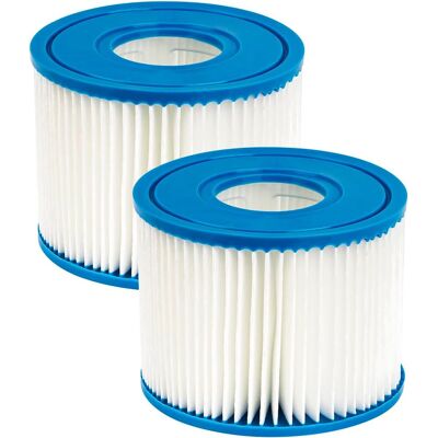 HABITEX Set Di 2 Filtri Per Cartuccia Intex Purespa Tipo S1 Per Piscina Gonfiabile Purespa 29001e HABITEX Set Di 2 Filtri Per Cartuccia Intex Purespa Tipo S1 Per Piscina Gonfiabile Purespa 29001e