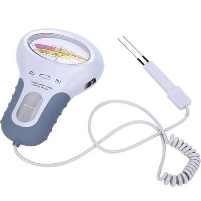 BARKBUSTERS Age Testeur De Ph Portable De Qualité De L'Eau, Indicateur De Niveau De Chlore, Grand Écran D'Affichage, Avec Sonde Pour Eau De Piscine/spa BARKBUSTERS Age Testeur De Ph Portable De Qualité De L'Eau, Indicateur De Niveau De Chlore, Grand Écran D'Affichage, Avec Sonde Pour Eau De Piscine/spa