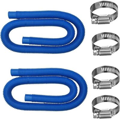 OEM 2 Tubi Per Piscina, 32 Mm, In Plastica Resistente E Flessibile, Per Filtrazione E Pulizia Di Piscine/vasche Idromassaggio/acquari. OEM 2 Tubi Per Piscina, 32 Mm, In Plastica Resistente E Flessibile, Per Filtrazione E Pulizia Di Piscine/vasche Idromassaggio/acquari.
