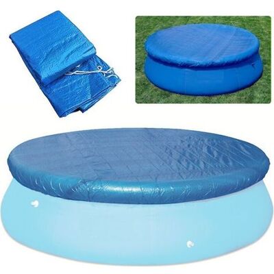BRAST Telo/copertura Protettiva Ymyny Con Diametro Di 183 Cm E Fissaggi In Corda, Resistente, Antipolvere E Antivento, Ideale Per Piscine Fuori Terra Rotonde. BRAST Telo/copertura Protettiva Ymyny Con Diametro Di 183 Cm E Fissaggi In Corda, Resistente, Antipolvere E Antivento, Ideale Per Piscine Fuori Terra Rotonde.