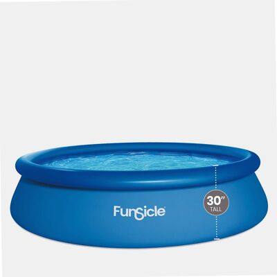 FUNSICLE Piscine Autostable Bleu Ø 3,66m X76cm FUNSICLE Piscine Autostable Bleu Ø 3,66m X76cm