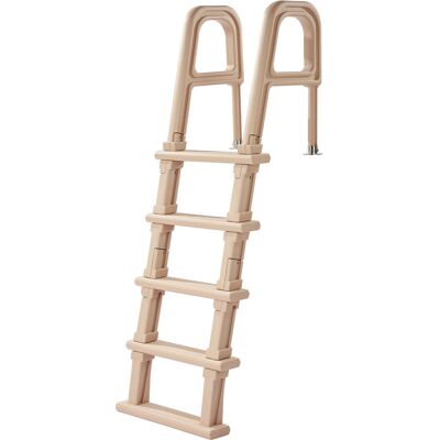 VEVOR Scaletta Per Piscina Interrata A 5 Gradini, Scala Di Sicurezza Per Piscine In Pe Con Doppio Corrimano Ergonomico E Gradini Larghi Antiscivolo, Portata 136 Kg, Per Piscine Da 121,9 A 137,2 Cm VEVOR Scaletta Per Piscina Interrata A 5 Gradini, Scala Di Sicurezza Per Piscine In Pe Con Doppio Corrimano Ergonomico E Gradini Larghi Antiscivolo, Portata 136 Kg, Per Piscine Da 121,9 A 137,2 Cm
