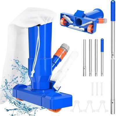 URSUS Aspiratore Per Piscine, Kit Di Manutenzione Portatile Con Asta, Aspiratore Per Piscine, Per Spa, Laghetti, Piscine URSUS Aspiratore Per Piscine, Kit Di Manutenzione Portatile Con Asta, Aspiratore Per Piscine, Per Spa, Laghetti, Piscine