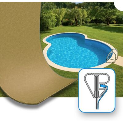 SAN MARCO Liner Interno Piscina A Forma Di Otto 920x600x120 Cm Sabbia 0,8 Mm SAN MARCO Liner Interno Piscina A Forma Di Otto 920x600x120 Cm Sabbia 0,8 Mm