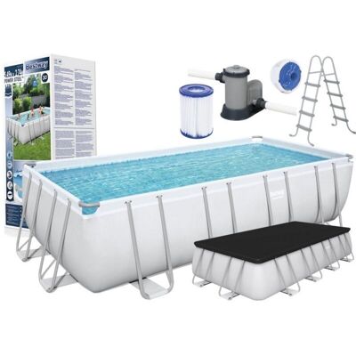Bestway Piscina Rigida Rettangolare 549x274x122hcm Trasimeno 56465 Bestway Piscina Rigida Rettangolare 549x274x122hcm Trasimeno 56465