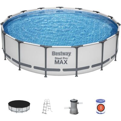 Bestway Piscina Tonda Fuori Terra Steel Pro Max 457xh107 -56488 Bestway Piscina Tonda Fuori Terra Steel Pro Max 457xh107 -56488