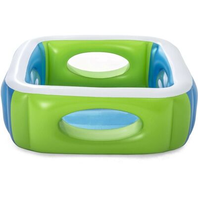 Bestway Piscina Gonfiabile Window Con Bordi Extra Larghi 565lt 168x168 -51132 Bestway Piscina Gonfiabile Window Con Bordi Extra Larghi 565lt 168x168 -51132