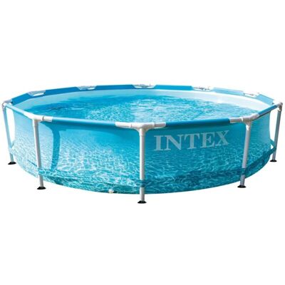 OEM Intex 28206np – Piscina Fuori Terra Metal Frame Beachside Rotonda, 4485 L, Acciaio E Pvc, Multicolore, 305x76 Cm OEM Intex 28206np – Piscina Fuori Terra Metal Frame Beachside Rotonda, 4485 L, Acciaio E Pvc, Multicolore, 305x76 Cm