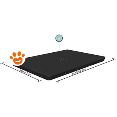 Bestway Copertura Per Piscina Flowclear 269x179 Cm - Bestway Copertura Per Piscina Flowclear 269x179 Cm -