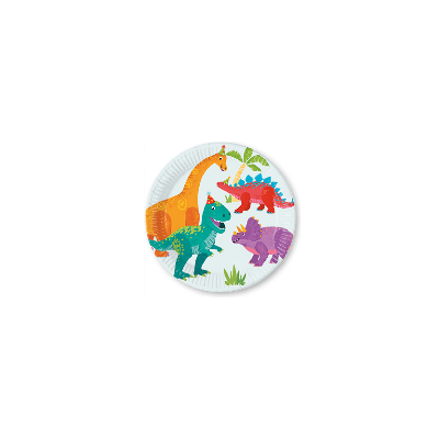 OEM Piatti Di Carta Multicolore, Tema Festa Dei Dinosauri, 23 Cm, 8 Pezzi. OEM Piatti Di Carta Multicolore, Tema Festa Dei Dinosauri, 23 Cm, 8 Pezzi.
