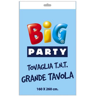 BIG PARTY Tovaglia Tnt 160 X 260 Cm Celeste BIG PARTY Tovaglia Tnt 160 X 260 Cm Celeste