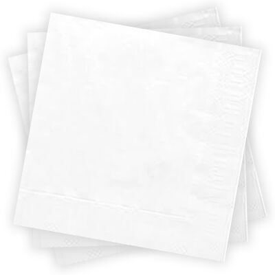 OEM Tovaglioli A 3 Veli, 20 Pezzi, Bianchi (bianco) OEM Tovaglioli A 3 Veli, 20 Pezzi, Bianchi (bianco)