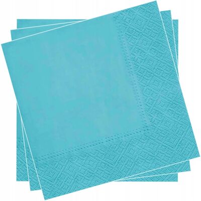 OEM Tovaglioli A 3 Veli, 20 Pezzi, Azzurro Chiaro OEM Tovaglioli A 3 Veli, 20 Pezzi, Azzurro Chiaro