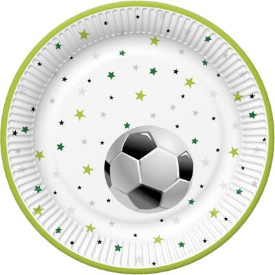 OEM Piatti Per Festa Di Compleanno A Tema Calcio, 18 Cm, 8 Pezzi. OEM Piatti Per Festa Di Compleanno A Tema Calcio, 18 Cm, 8 Pezzi.