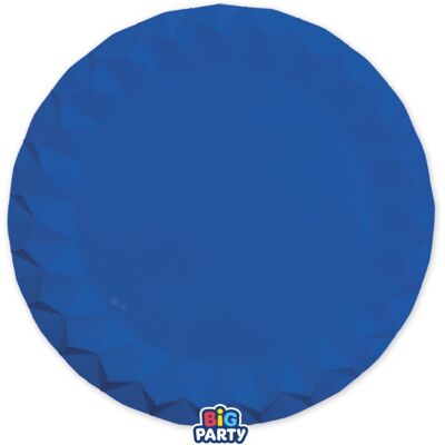 BIG PARTY Sottopiatti Carta Diamant D 32 Cm Blu Cf 6 Pz BIG PARTY Sottopiatti Carta Diamant D 32 Cm Blu Cf 6 Pz