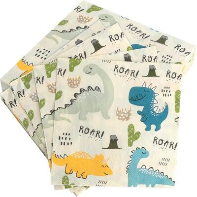 OEM 40 Tovaglioli Di Carta Per Compleanno Con Dinosauri, Tovaglioli Di Carta Con Motivo Dinosauri, 33 X 33 Cm, Tovaglioli Per Feste Per Bambini E Bambine, Decorazioni Per Compleanno A Tema Dinosauri OEM 40 Tovaglioli Di Carta Per Compleanno Con Dinosauri, Tovaglioli Di Carta Con Motivo Dinosauri, 33 X 33 Cm, Tovaglioli Per Feste Per Bambini E Bambine, Decorazioni Per Compleanno A Tema Dinosauri