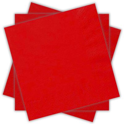 OEM Tovaglioli A 3 Veli, 20 Pezzi, Rossi (rosso) OEM Tovaglioli A 3 Veli, 20 Pezzi, Rossi (rosso)