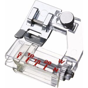 JALLERIA Piedino Per Nastro Regolabile Da 5 Mm A 20 Mm - Compatibile Con Tutti I Modelli Singer, Brother, Babylock, Euro-pro, Janome, Kenmore, White, Juki, New Home, Simplicity, Elna E Molti Altri. JALLERIA Piedino Per Nastro Regolabile Da 5 Mm A 20 Mm - Compatibile Con Tutti I Modelli Singer, Brother, Babylock, Euro-pro, Janome, Kenmore, White, Juki, New Home, Simplicity, Elna E Molti Altri.