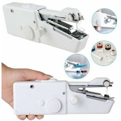 SHOPPING IN RETE Mini Macchina Da Cucito Portatile Cucitrice Da Viaggio Per Cucire Al Momento SHOPPING IN RETE Mini Macchina Da Cucito Portatile Cucitrice Da Viaggio Per Cucire Al Momento