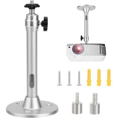 OEM Supporto Per Mini Proiettore Girevole A 360° Da Soffitto, Portata Massima 5 Kg, Dimensioni 18 X 8,8 Cm, Adatto Per Videoproiettori/apparecchiature Di Videosorveglianza, Regolabile. OEM Supporto Per Mini Proiettore Girevole A 360° Da Soffitto, Portata Massima 5 Kg, Dimensioni 18 X 8,8 Cm, Adatto Per Videoproiettori/apparecchiature Di Videosorveglianza, Regolabile.