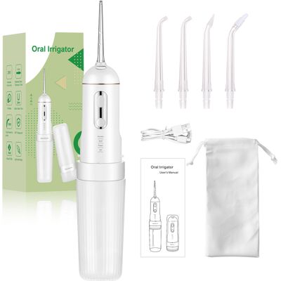 OEM Sciacquatore Orale Portatile Per Denti, 4 Modalità, Serbatoio Dell'acqua Rimovibile Per Una Facile Pulizia, Custodia Da Viaggio Portatile OEM Sciacquatore Orale Portatile Per Denti, 4 Modalità, Serbatoio Dell'acqua Rimovibile Per Una Facile Pulizia, Custodia Da Viaggio Portatile