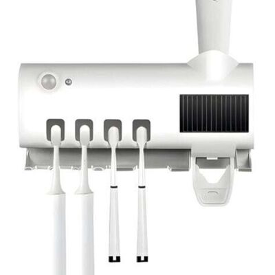 OEM Sterilizzatore Intelligente Per Spazzolini Da Denti, Porta Spazzolini Per La Casa Con Dispenser Di Dentifricio, Facile Da Installare, Bianco OEM Sterilizzatore Intelligente Per Spazzolini Da Denti, Porta Spazzolini Per La Casa Con Dispenser Di Dentifricio, Facile Da Installare, Bianco