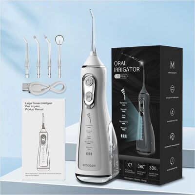 OEM Collutorio Elettrico Portatile Ricaricabile Ad Impulsi D'Acqua, Pulizia Quotidiana Dei Denti Impermeabile, Uso Domestico E In Viaggio, Ricarica Usb, Funzionamento Silenzioso OEM Collutorio Elettrico Portatile Ricaricabile Ad Impulsi D'Acqua, Pulizia Quotidiana Dei Denti Impermeabile, Uso Domestico E In Viaggio, Ricarica Usb, Funzionamento Silenzioso