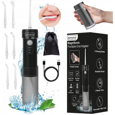 OEM Irrigatore Dentale Portatile Senza Fili Zenwire Wf309 OEM Irrigatore Dentale Portatile Senza Fili Zenwire Wf309