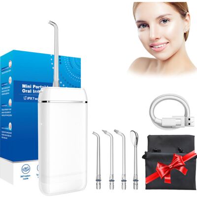 OEM Idropulsore Dentale Portatile Usb Silenzioso A 3 Velocità – Pulitore Orale Ricaricabile Per Viaggi E Casa OEM Idropulsore Dentale Portatile Usb Silenzioso A 3 Velocità – Pulitore Orale Ricaricabile Per Viaggi E Casa