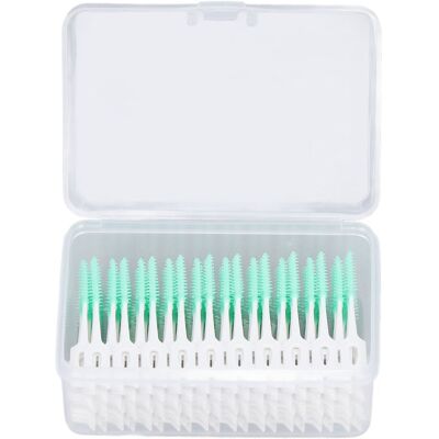 OEM Spazzolini Interdentali Monouso, 160 Pezzi, Filo Interdentale Morbido, Igiene Orale Per Adulti E Bambini, Verde OEM Spazzolini Interdentali Monouso, 160 Pezzi, Filo Interdentale Morbido, Igiene Orale Per Adulti E Bambini, Verde