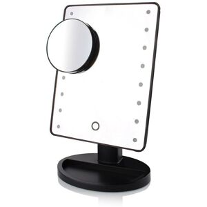 DPZO Specchio Illuminato, Specchio Per Trucco A Led Con Ingrandimento 10x, Specchio A Led, Ricaricabile Tramite Usb E Batteria, Specchio Per Trucco A 360°, Specchio Ingranditore Illuminato Per Trucco E Ras DPZO Specchio Illuminato, Specchio Per Trucco A Led Con Ingrandimento 10x, Specchio A Led, Ricaricabile Tramite Usb E Batteria, Specchio Per Trucco A 360°, Specchio Ingranditore Illuminato Per Trucco E Ras