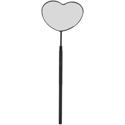 OEM Specchietto Professionale Portatile A Forma Di Cuore In Acciaio Inossidabile Per Extension Ciglia, Nero OEM Specchietto Professionale Portatile A Forma Di Cuore In Acciaio Inossidabile Per Extension Ciglia, Nero