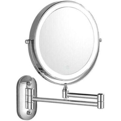 OEM Specchio Da Trucco A Parete, Specchio Da Parete Ingranditore Illuminato, Specchio Da Parete A Doppia Faccia 1x/10x, Specchio Cosmetico Estensibile Girevole A 360°, Batteria Al Litio Integrata OEM Specchio Da Trucco A Parete, Specchio Da Parete Ingranditore Illuminato, Specchio Da Parete A Doppia Faccia 1x/10x, Specchio Cosmetico Estensibile Girevole A 360°, Batteria Al Litio Integrata