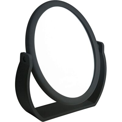 OEM Specchio Da Bagno Girevole A Doppia Faccia Con Supporto Ingrandimento Normale E 7x Per Trucco E Rasatura Autoportante Da Tavolo Rivestimento Antiscivolo Nero OEM Specchio Da Bagno Girevole A Doppia Faccia Con Supporto Ingrandimento Normale E 7x Per Trucco E Rasatura Autoportante Da Tavolo Rivestimento Antiscivolo Nero