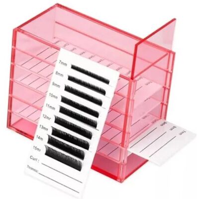 OEM Scatola Porta Extension Ciglia, Mano, 5 Scomparti, Rosso Rosato, Grande Capacità, Antipolvere, Dimensioni 12x6x10cm OEM Scatola Porta Extension Ciglia, Mano, 5 Scomparti, Rosso Rosato, Grande Capacità, Antipolvere, Dimensioni 12x6x10cm
