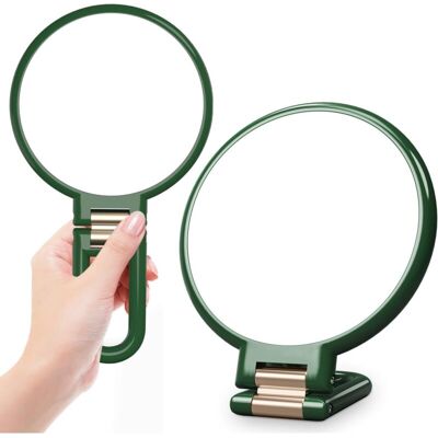 LIIYIELA Specchio Ingranditore 30x, Specchio Portatile Con Comoda Impugnatura, Specchio Bifacciale Con Ingrandimento 30x/1x, Specchio Per Il Trucco Pieghevole Da Appendere Per Viaggi, Trucco, Rasatura, Regalo, LIIYIELA Specchio Ingranditore 30x, Specchio Portatile Con Comoda Impugnatura, Specchio Bifacciale Con Ingrandimento 30x/1x, Specchio Per Il Trucco Pieghevole Da Appendere Per Viaggi, Trucco, Rasatura, Regalo,