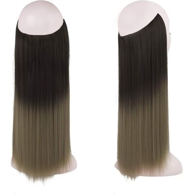 OEM Extension Per Capelli Sintetici Lisci Effetto Ombré, 46 Cm OEM Extension Per Capelli Sintetici Lisci Effetto Ombré, 46 Cm