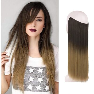 OEM Extension Per Capelli Sintetici Lisci Effetto Ombré, 46 Cm OEM Extension Per Capelli Sintetici Lisci Effetto Ombré, 46 Cm