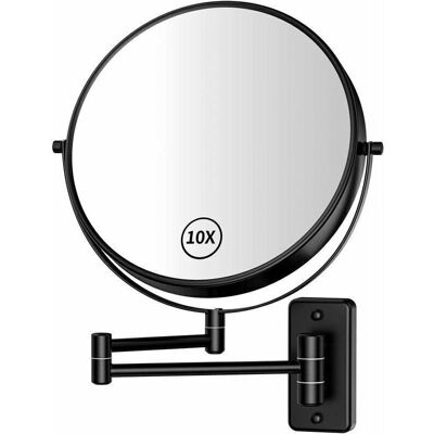 OEM Grande Specchio Da Trucco Da Parete Da 20 Cm Con Ingrandimento 1x/10x, Specchio Da Trucco A Doppia Faccia Girevole A 360°, Specchio Cosmetico Da Bagno Estensibile E Lucido Da Parete, N. OEM Grande Specchio Da Trucco Da Parete Da 20 Cm Con Ingrandimento 1x/10x, Specchio Da Trucco A Doppia Faccia Girevole A 360°, Specchio Cosmetico Da Bagno Estensibile E Lucido Da Parete, N.