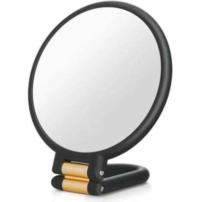 OEM Specchietto Tascabile A Doppia Faccia Con Ingrandimento 1x/15x E Manico Pieghevole, Specchietto Da Viaggio Portatile Per Il Trucco (nero) OEM Specchietto Tascabile A Doppia Faccia Con Ingrandimento 1x/15x E Manico Pieghevole, Specchietto Da Viaggio Portatile Per Il Trucco (nero)