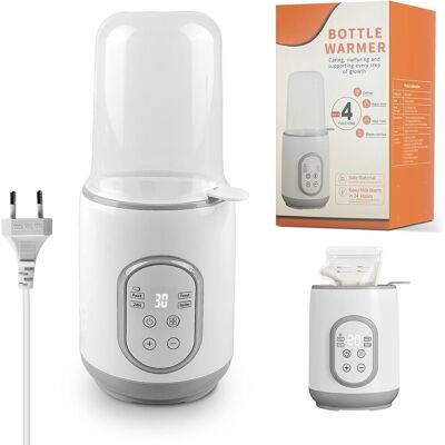 OEM Scaldabiberon: Scaldabiberon, Sterilizzatore Per Biberon 8 In 1, Scaldabiberon Rapido Per Pappe E Scongelamento, Scaldabiberon Senza Bpa Con Schermo Lcd E Controllo Preciso Della Temperatura OEM Scaldabiberon: Scaldabiberon, Sterilizzatore Per Biberon 8 In 1, Scaldabiberon Rapido Per Pappe E Scongelamento, Scaldabiberon Senza Bpa Con Schermo Lcd E Controllo Preciso Della Temperatura